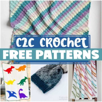 15 Free C2C Crochet Patterns