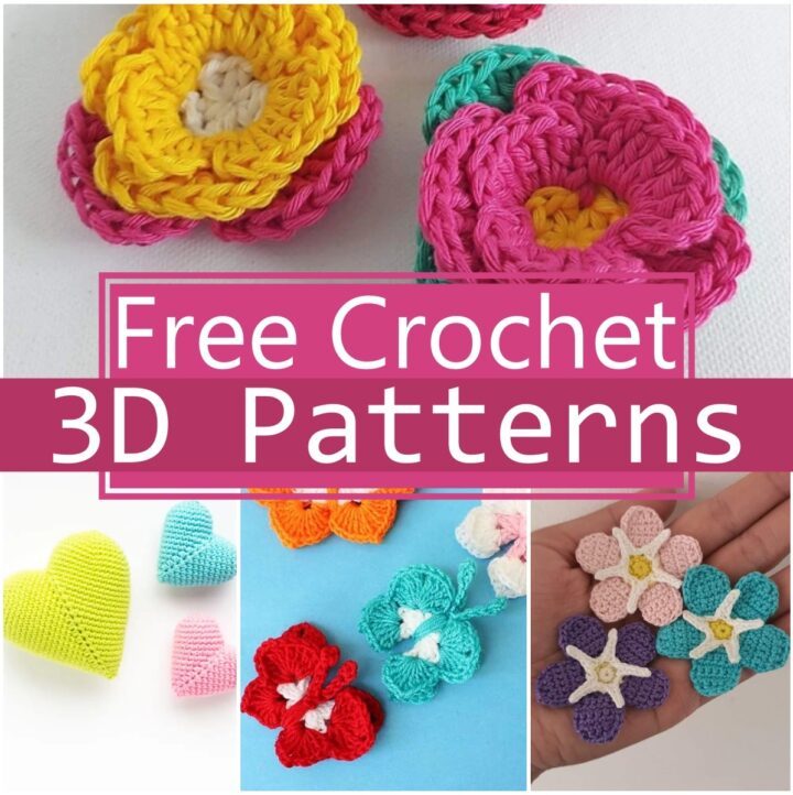 Free Crochet 3D Patterns