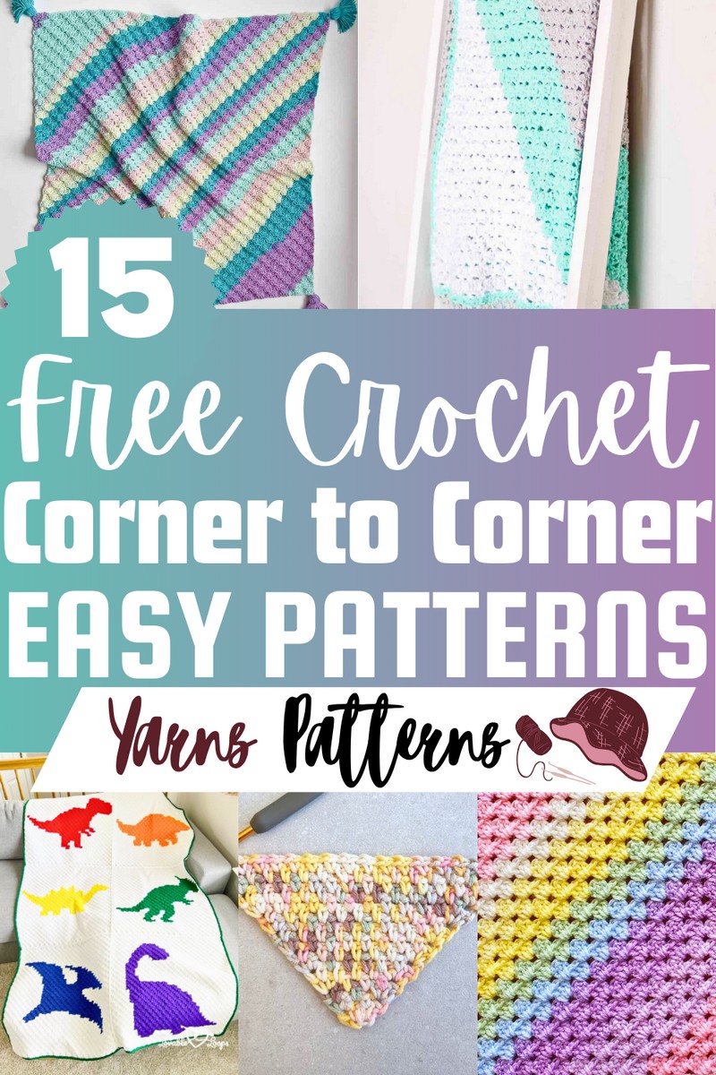 Free Crochet C2C Patterns