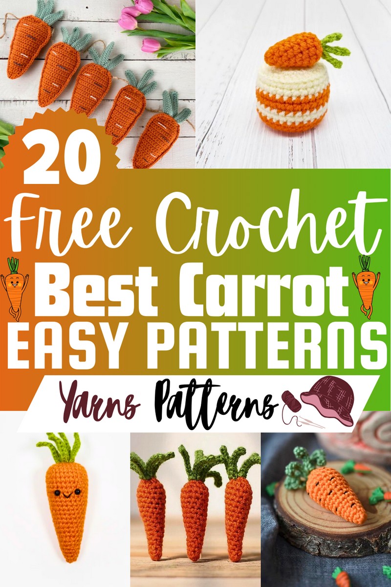 Free Crochet Carrot Patterns