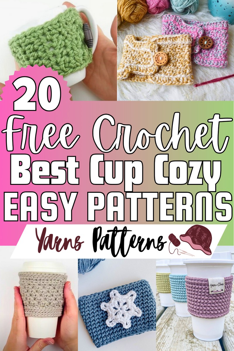 Free Crochet Cup Cozy Patterns