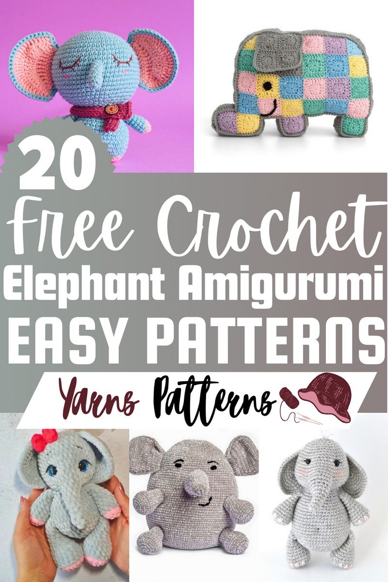 Free Crochet Elephant Patterns