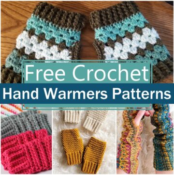 Free Crochet Hand Warmers Patterns