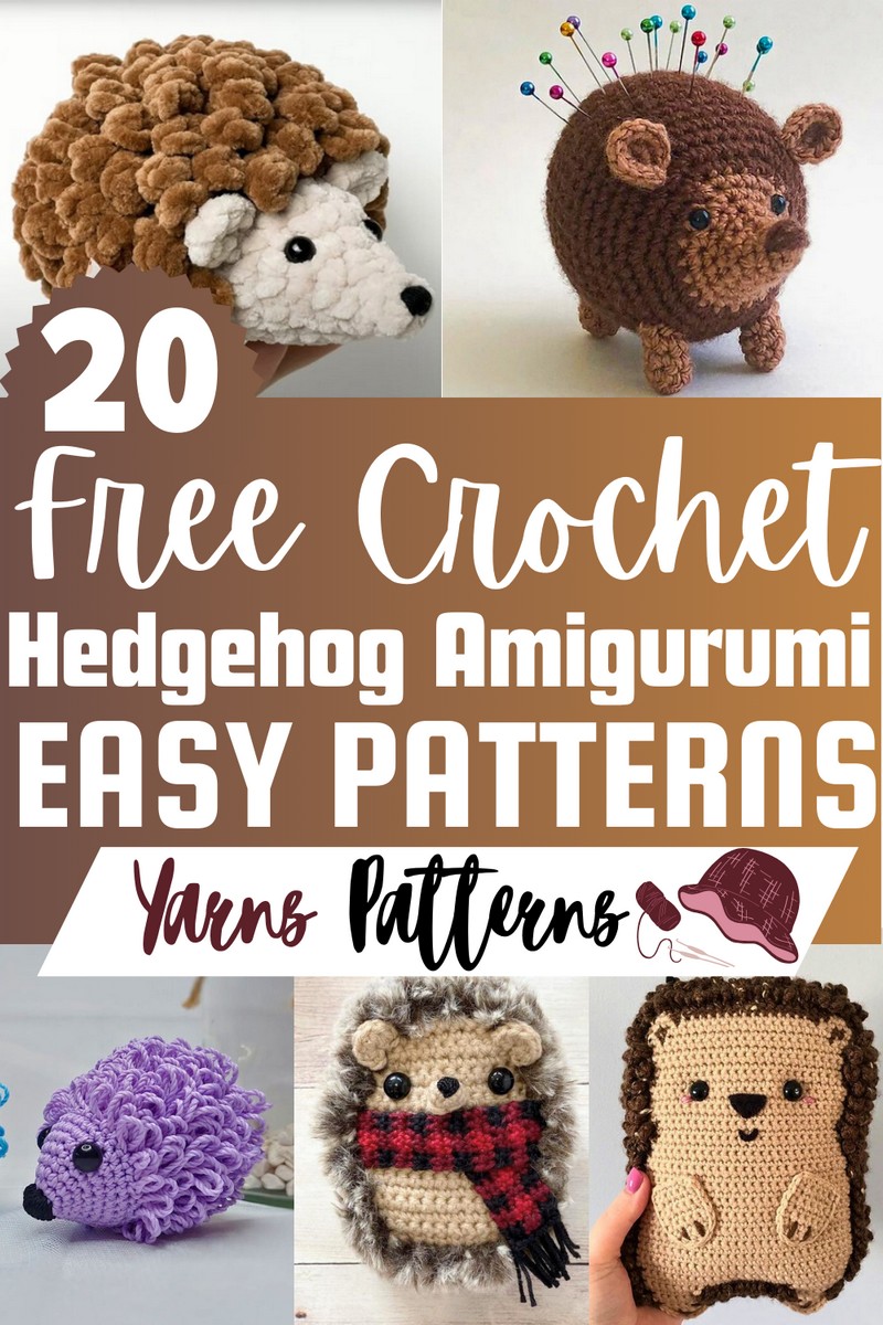 Free Crochet Hedgehog Patterns