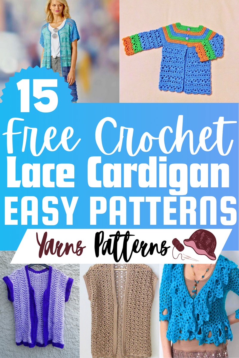 Free Crochet Lace Cardigan Patterns