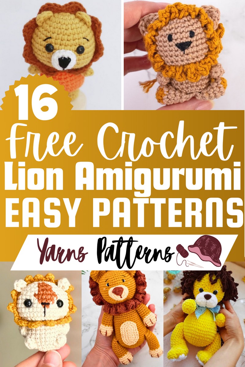 Free Crochet Lion Patterns