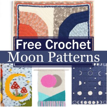 Free Crochet Moon Patterns