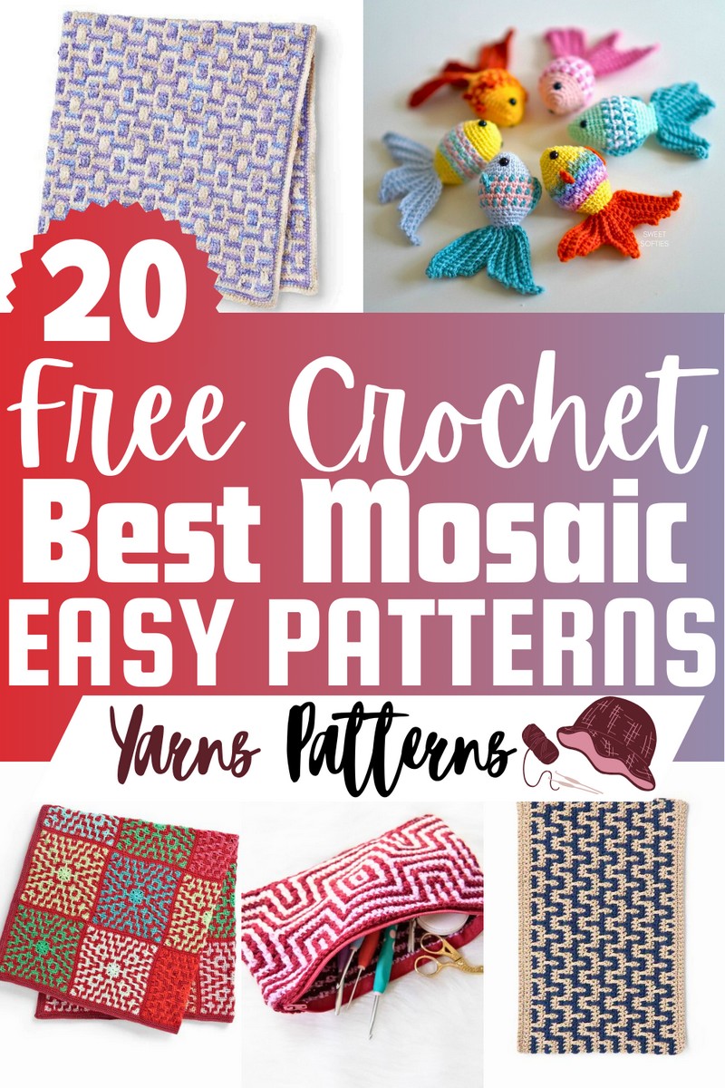 Free Crochet Mosaic Patterns