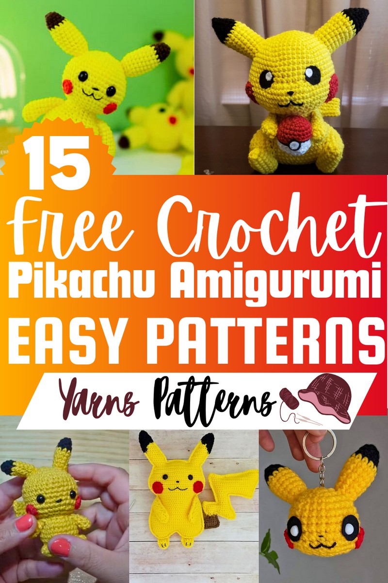 Free Crochet Pikachu Patterns