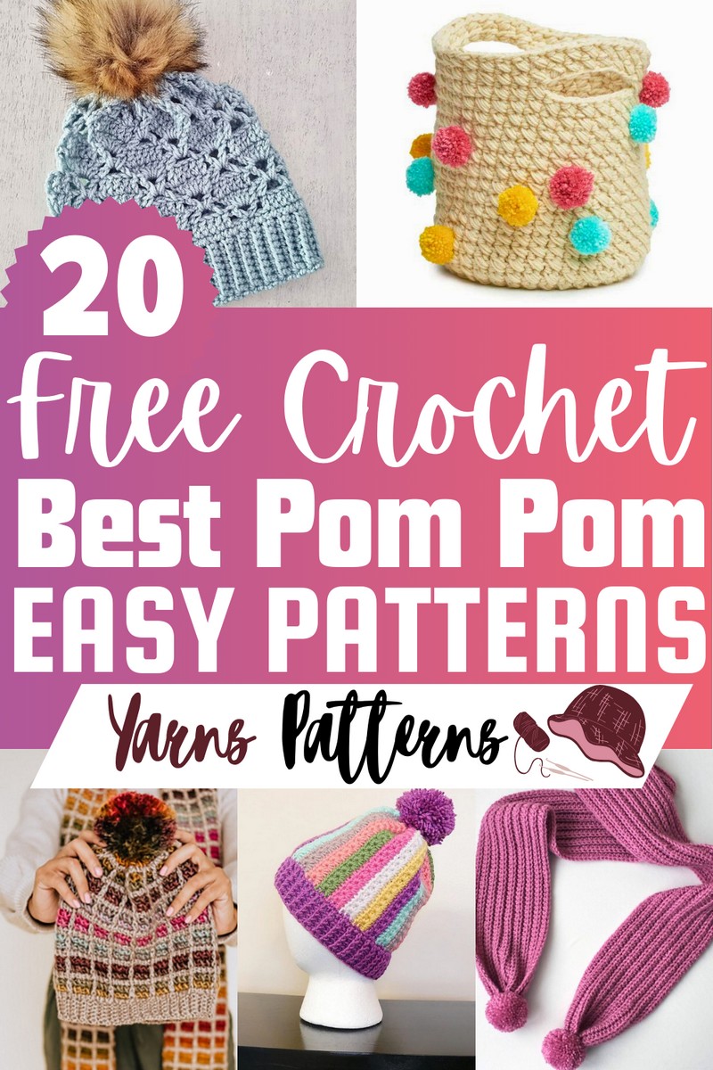 Free Crochet Pom Pom Patterns