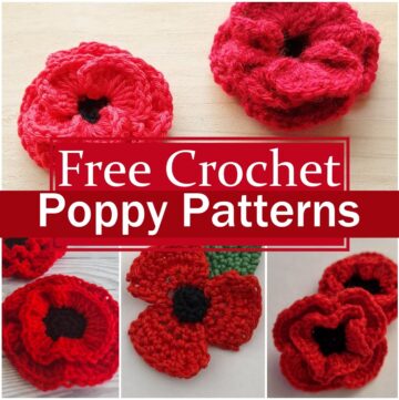 Free Crochet Poppy Patterns