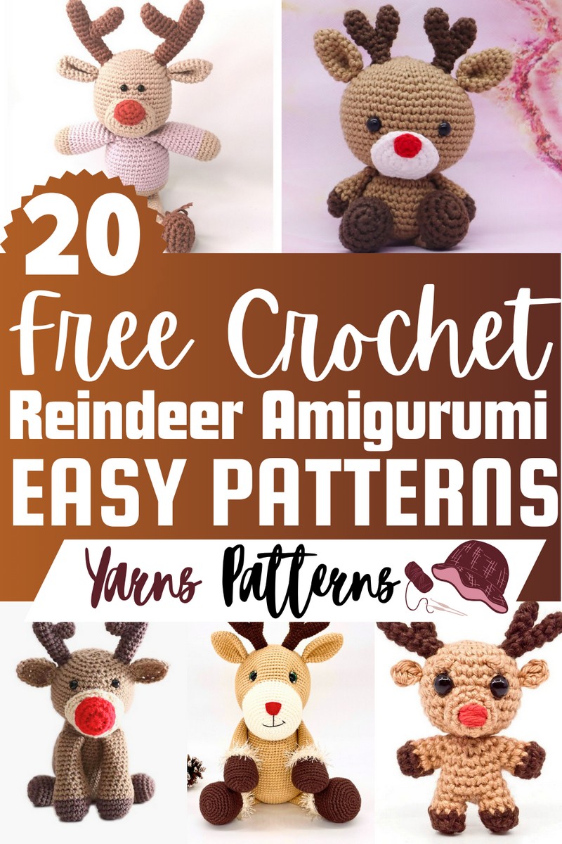 Free Crochet Reindeer Patterns