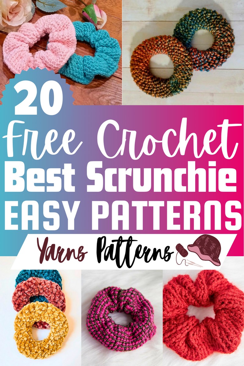 Free Crochet Scrunchie Patterns