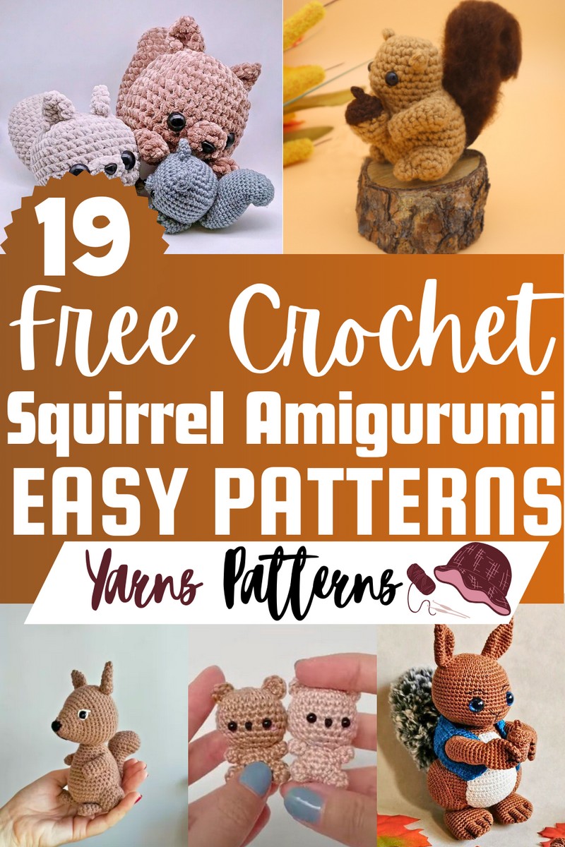 Free Crochet Squirrel Patterns