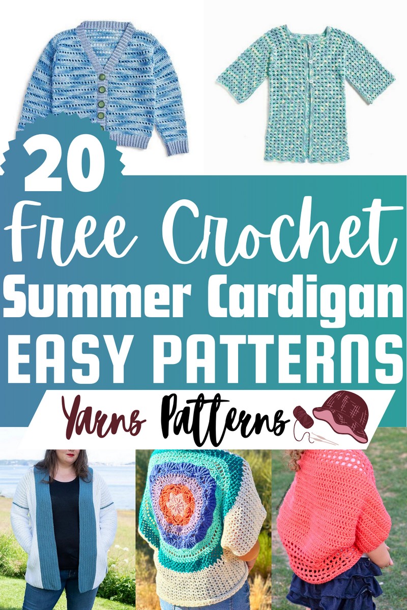 Free Crochet Summer Cardigan Patterns