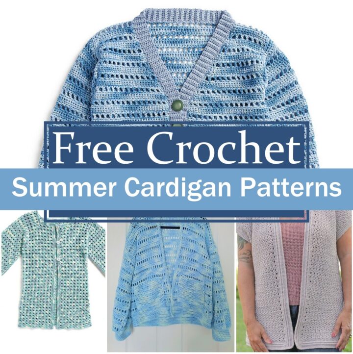 Free Crochet Summer Cardigan Patterns