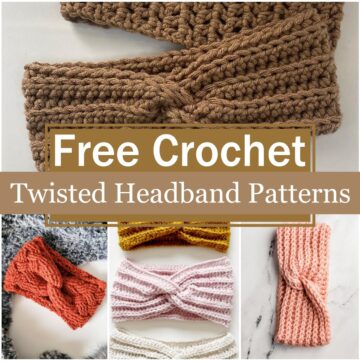 Free Crochet Twisted Headband Patterns