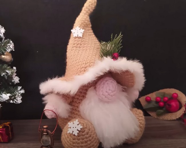 Gnomo Uncinetto Natale Amigurumi