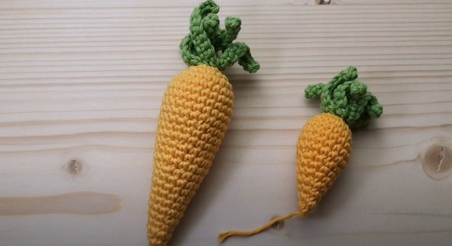 How To Crochet A Carrot