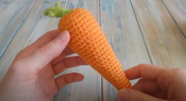 How To Crochet A Carrot