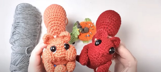 How To Crochet A Squirrel