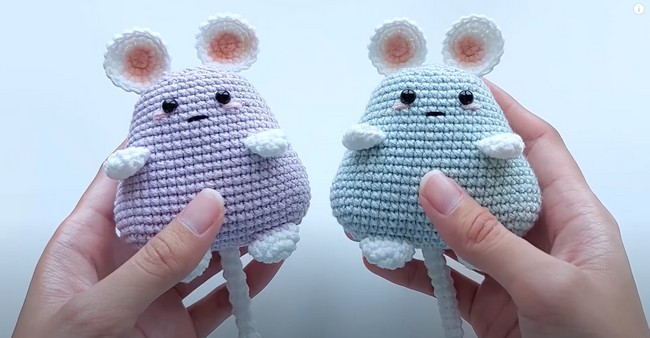 How To Crochet Amigurumi Baby Mouse