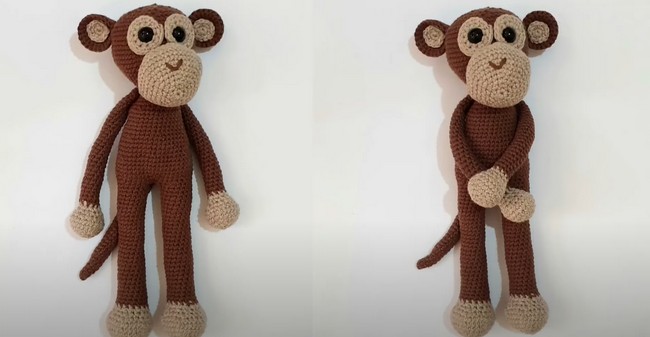 How To Crochet Amigurumi Monkey