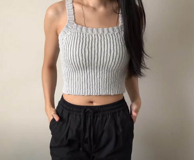 How To Crochet An Easy Tank Top