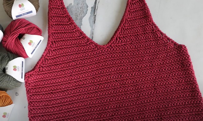 How To Crochet Easy Summer Tank Top