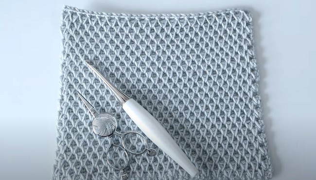 How To Crochet The Honeycomb Stitch