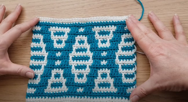 Inset Mosaic Crochet Tutorial