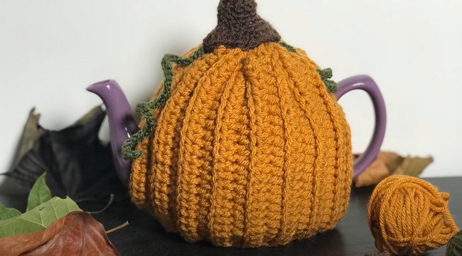 Pumpkin Tea Pot Cosy