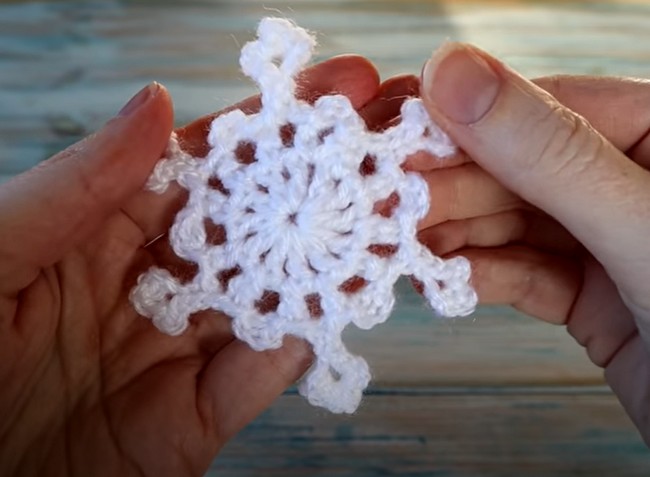 Quick Crochet Snowflake