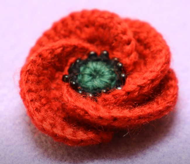 Remembrance Day Poppy Badge