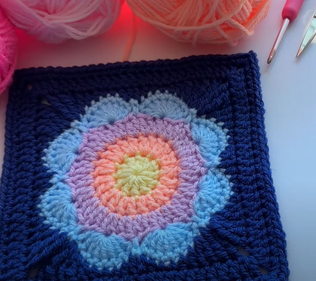 Scandi Meadow Crochet Blanket Tutorial