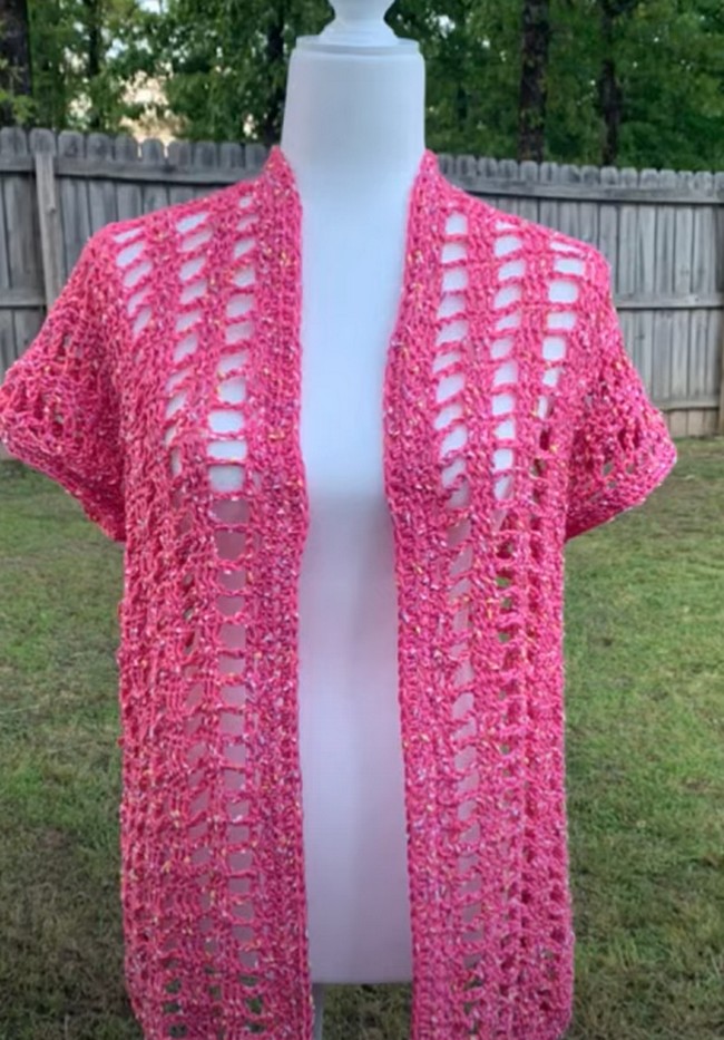 Simple Summer Cardigan Free Tutorial