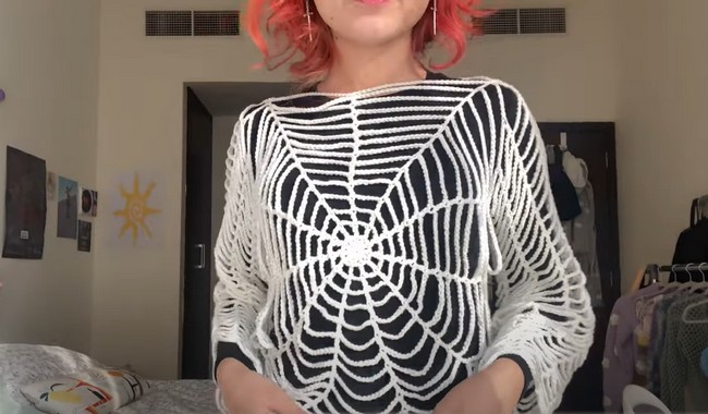 Spider-Web Top Crochet Tutorial