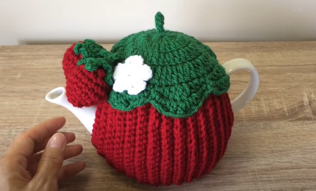 Strawberry Tea Cosy