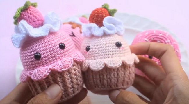 Tutorial Amigurumi Cupcake