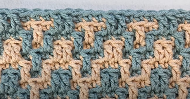 Zig-Zag Mosaic Crochet Pattern