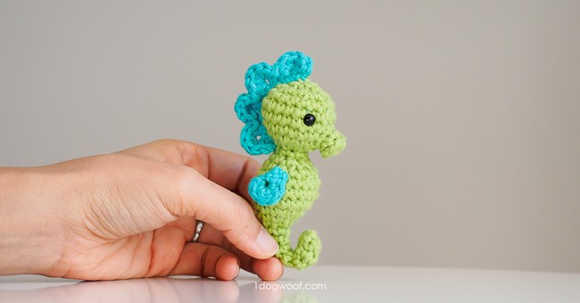 Amigurumi Seahorse Crochet Pattern