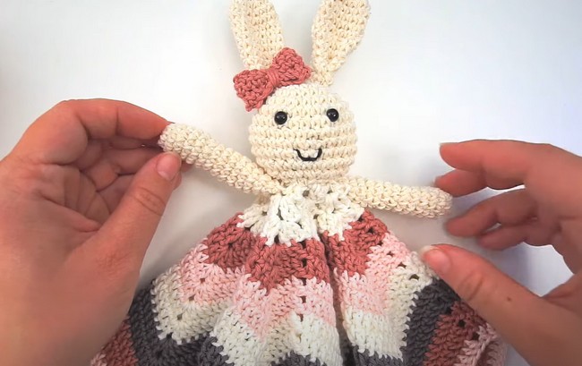 Bunny Lovey Blanket Pattern