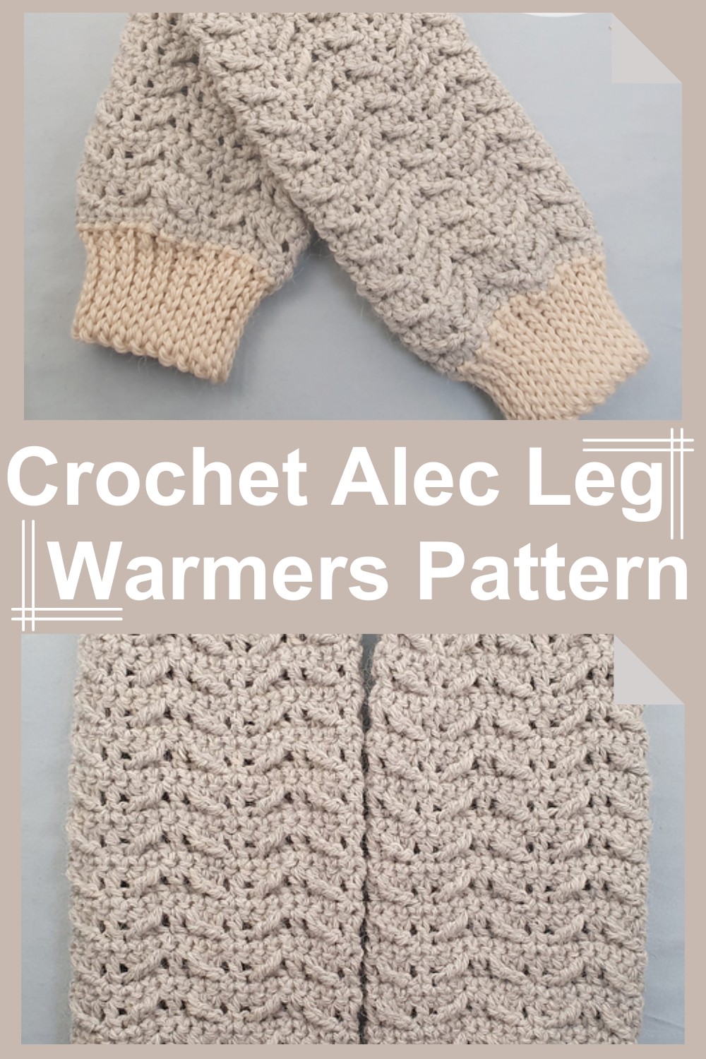 Crochet Alec Leg Warmers Pattern