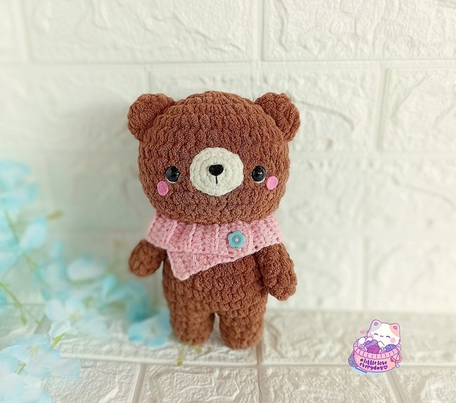 Crochet Amigurumi Plush Bear Pattern