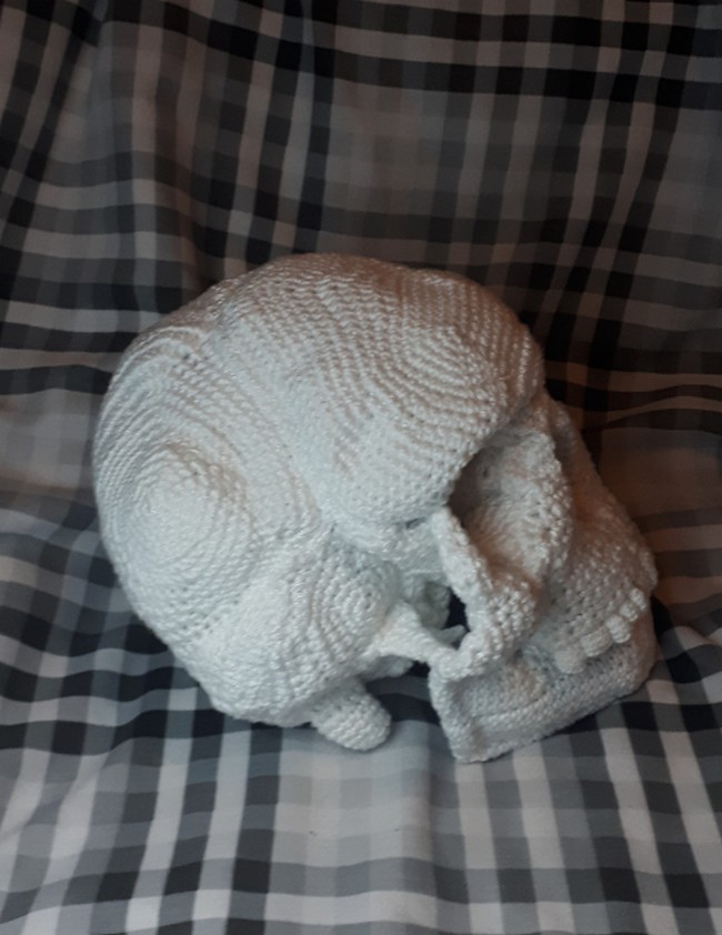 Crochet Anatomically Correct Skull Pattern 