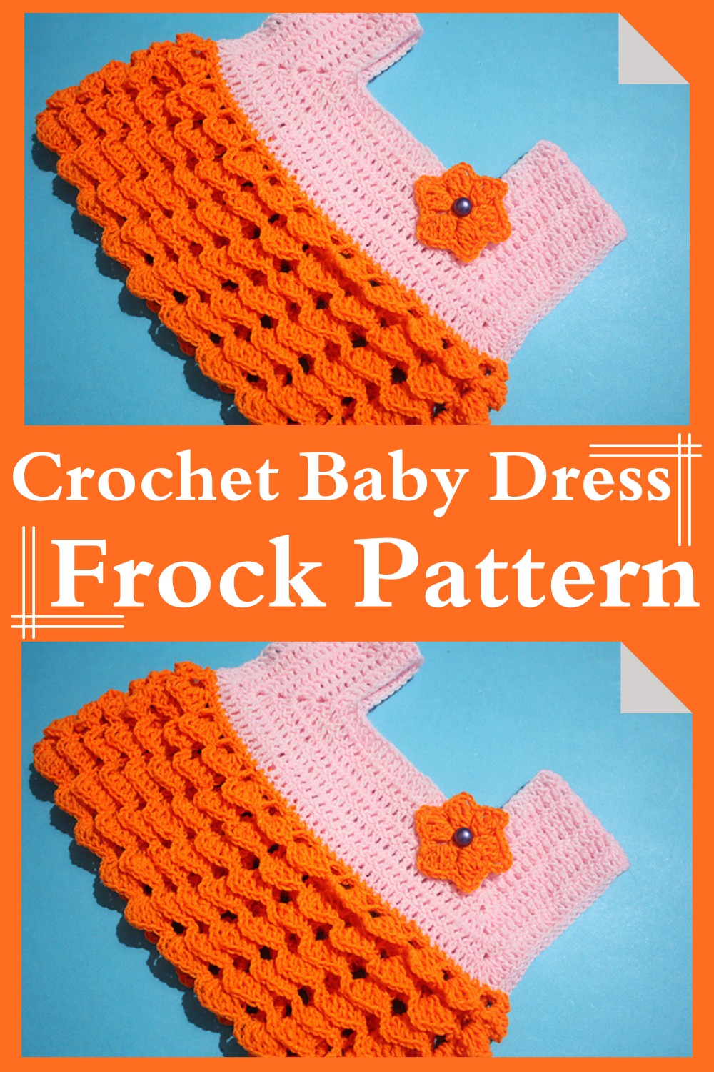 Crochet Baby Dress Frock Pattern