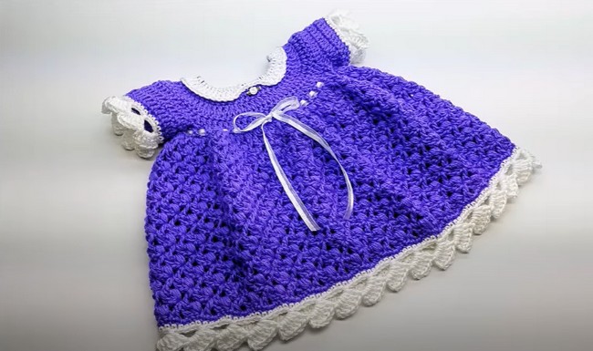 Crochet Baby Dress Tutorial