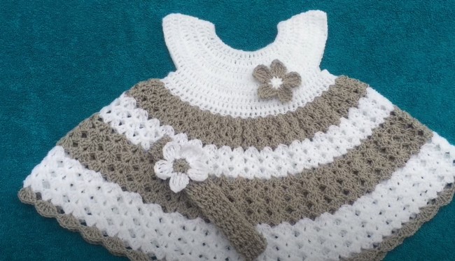 Crochet Baby Dress Tutorial