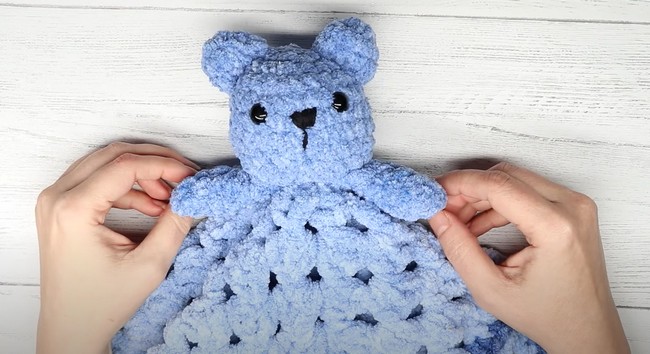 Crochet Bear Lovey Tutorial