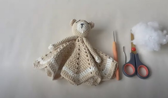 Crochet Bear Lovey